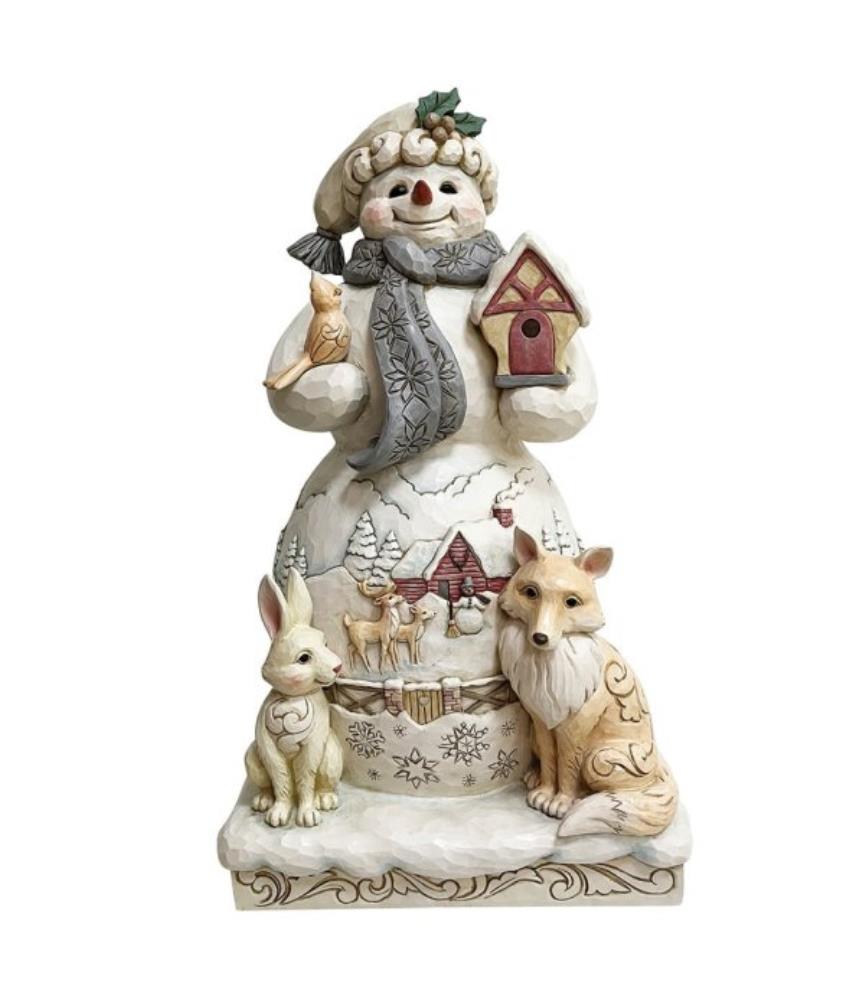 Snowman Statue