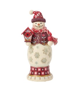 Advance: Red & Pink Snowman Nutcracker (Expected)