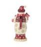 Avance: Red & Pink Snowman Nutcracker (Expected)