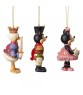 Nutcracker Hanging Ornament (Set of 3)