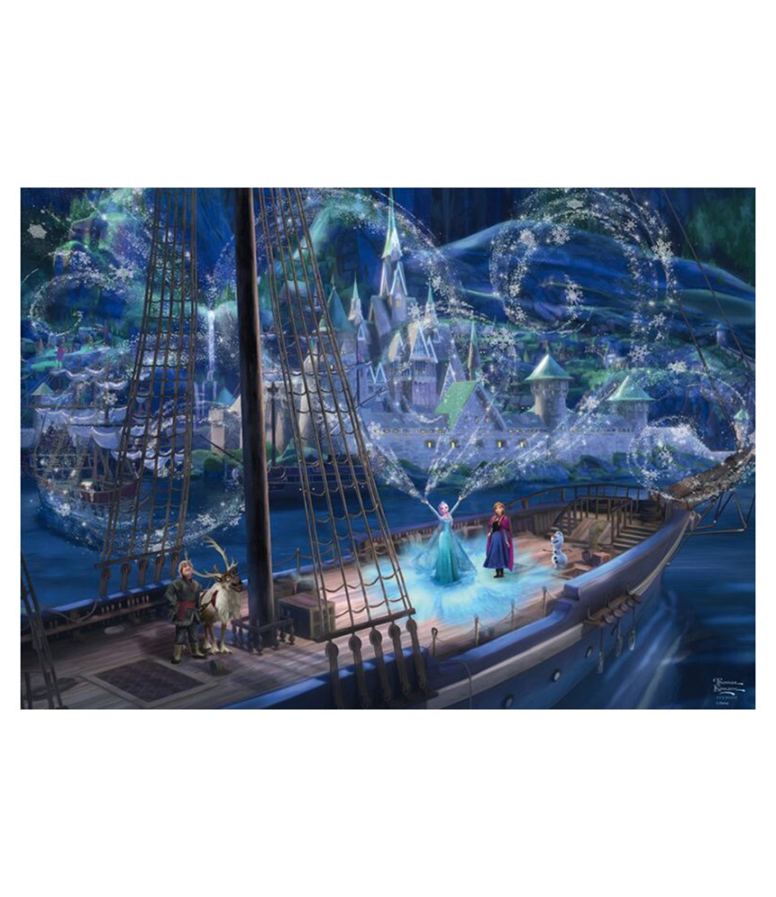 Frozen: Love and Magic, Thomas Kinkade (1000p)