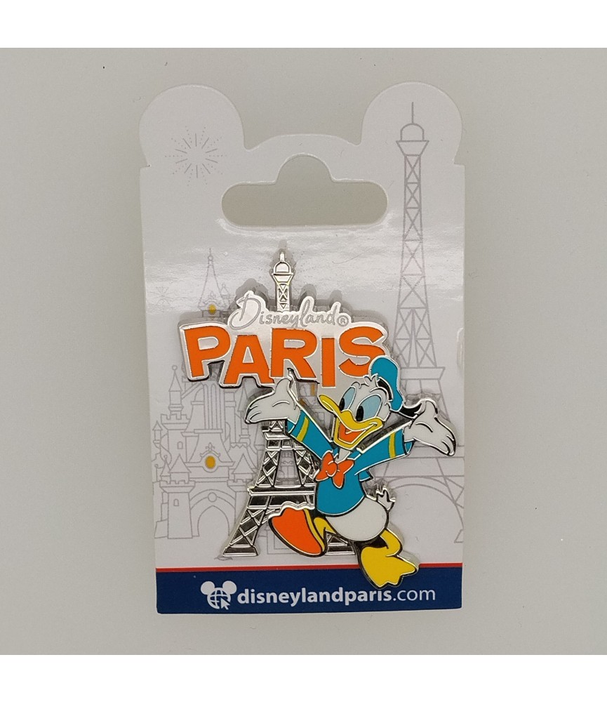 DLP - Donald Duck - Eiffel Tower - Disneyland Paris
