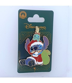 DLP - Stitch Dressed as Santa with Scrump - Christmas 2025