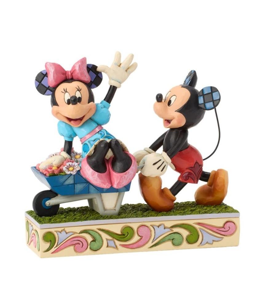 Voorschot: Mickey and Minnie Spring Wheelbarrow (Expected)