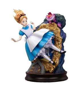 Voorschot: Disney: Alice in Wonderland - Master Craft Alice & Cheshire Cat Statue (Expected)
