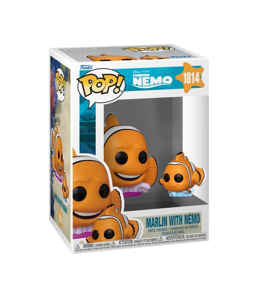 Finding Nemo - Pop! Disney - Marlin with Nemo (no1814) (Expected)