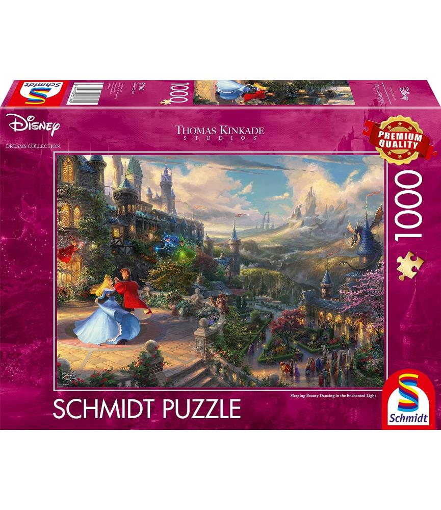 Sleeping Beauty, Thomas Kinkade (1000p)