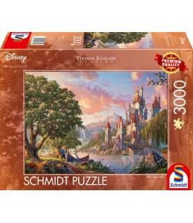 Beauty and the Beast, Thomas Kinkade (3000p)