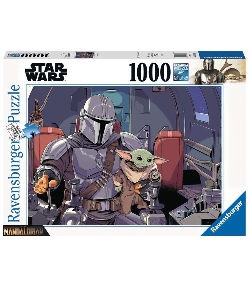 Star Wars The Mandalorian Jigsaw Puzzle: 1000 pieces