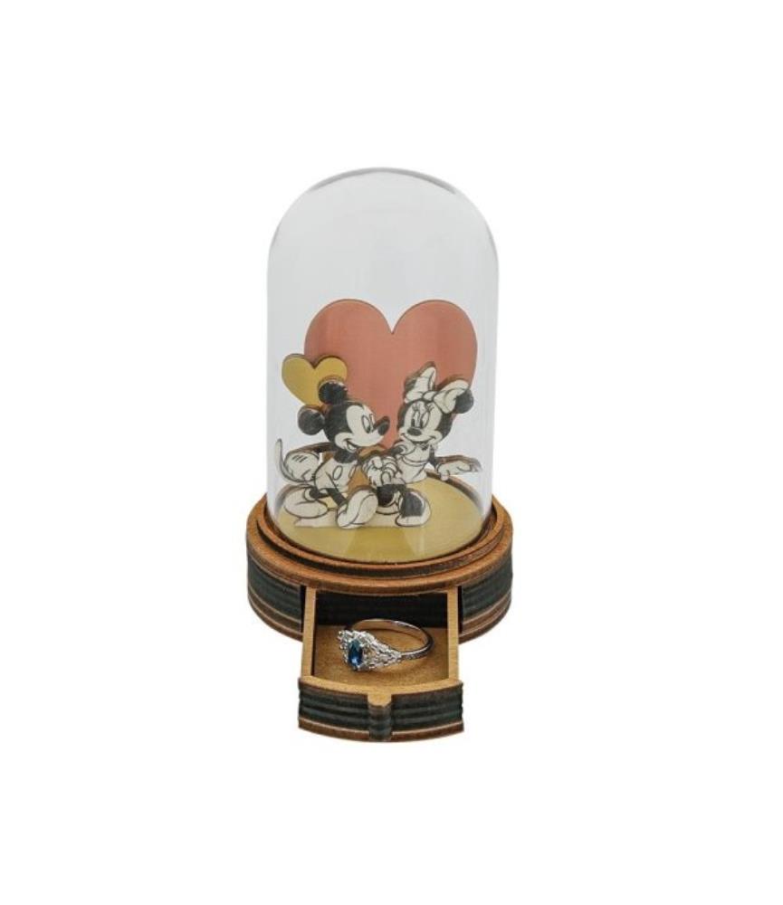 Mickey and Minnie Mouse Ring Drawer
