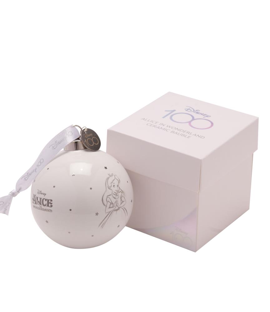 Disney 100 Ceramic Bauble - Alice