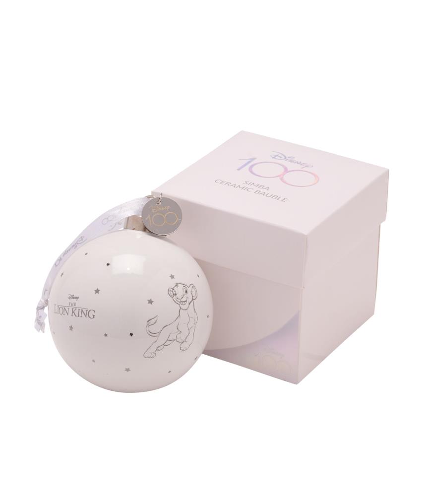 Disney 100 Ceramic Bauble - Simba
