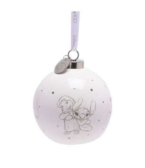 Disney 100 Ceramic Bauble - Stitch