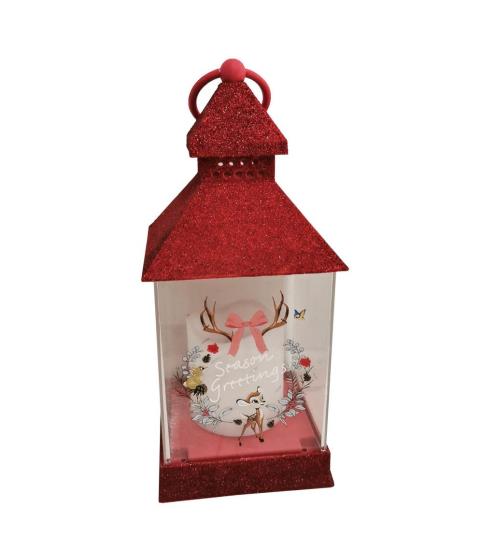 Bambi Enchanted Forest Led Candle Lantern