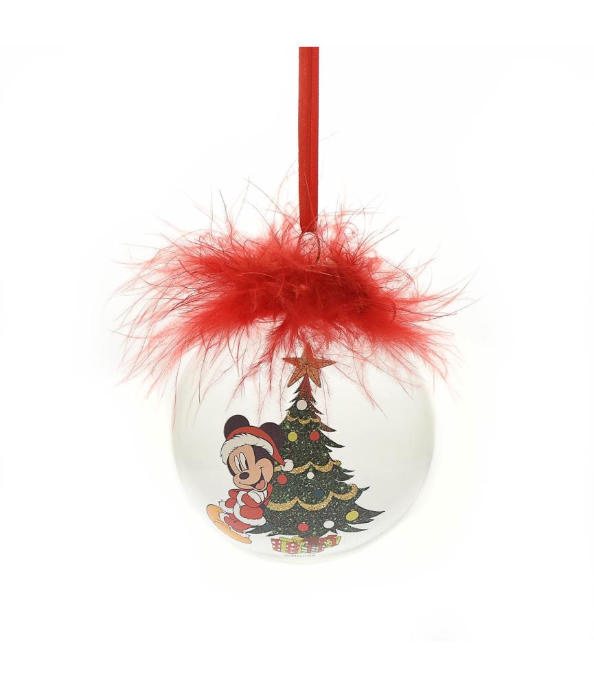 Mickey Feather Bauble