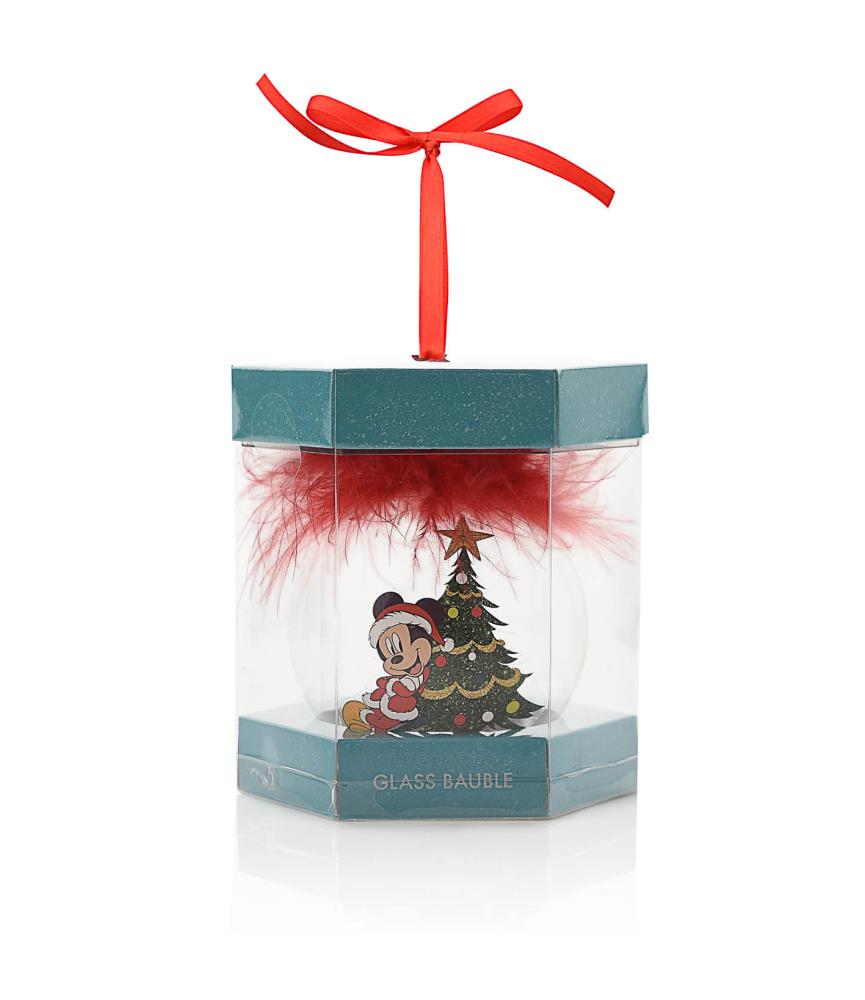 Mickey Feather Bauble