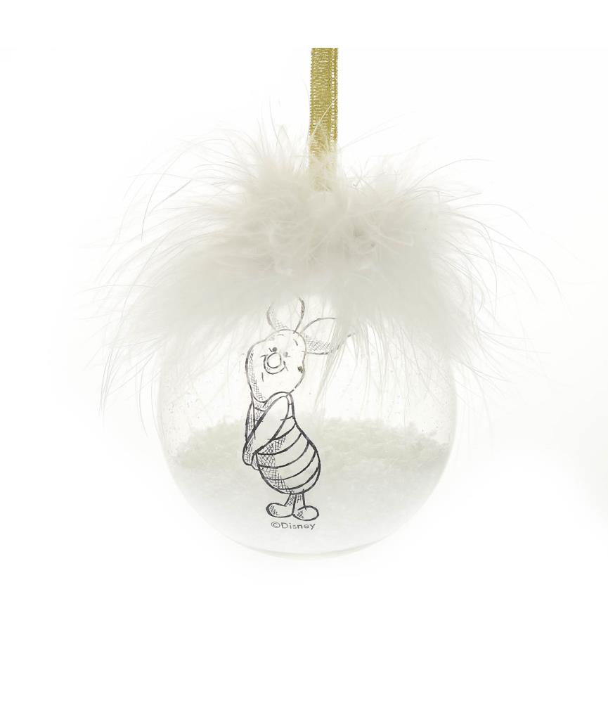 Set of 2 Pooh & Piglet Baubles