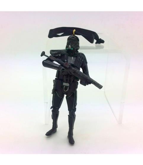 Black fighter ornament